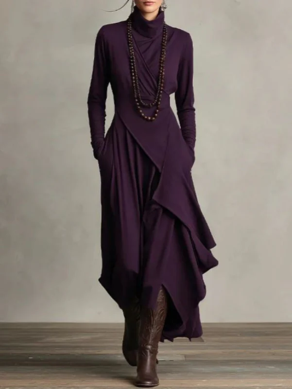 Rylise - drapiertes Maxikleid mit weicher Haptik - Image 9