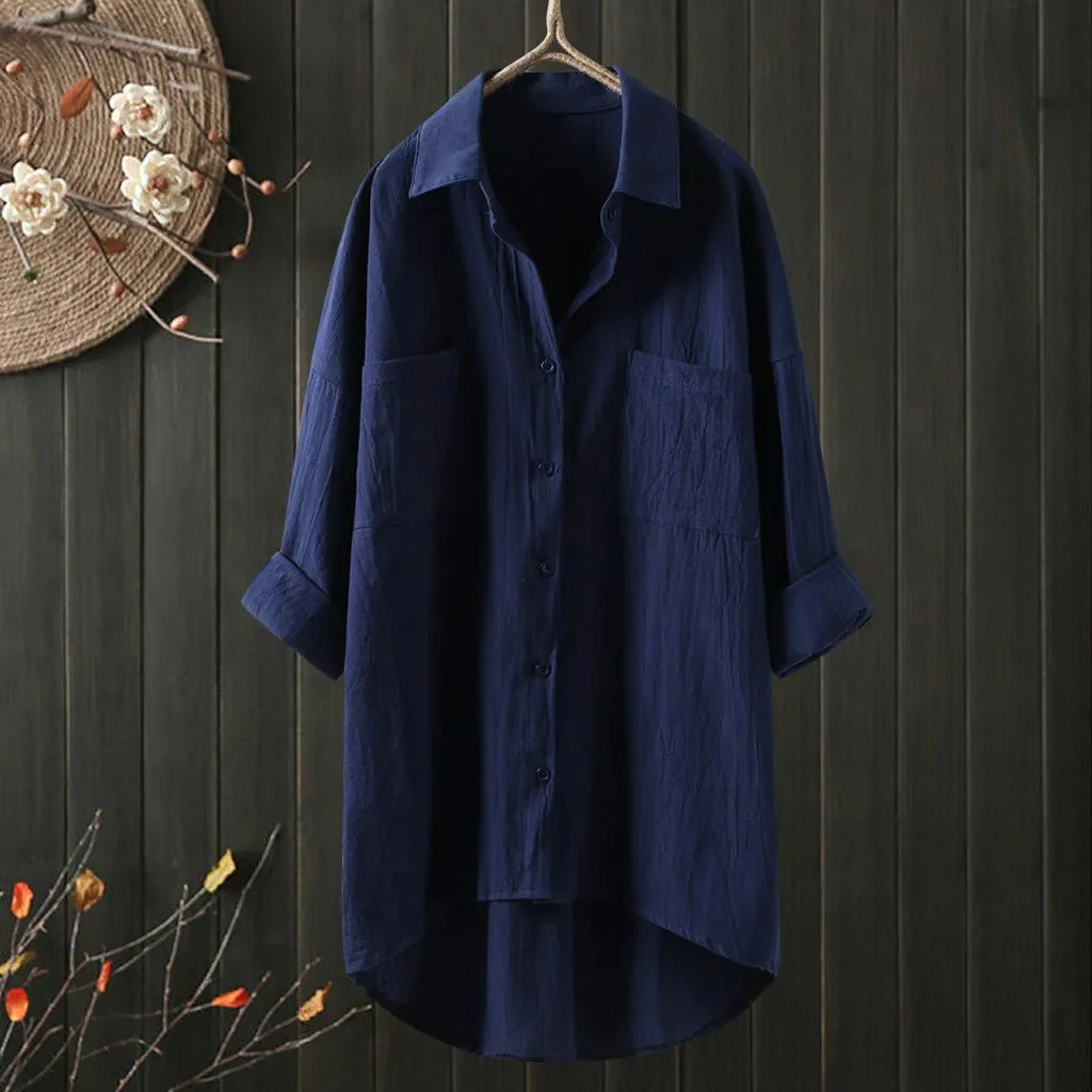 Sabrina | Luxuriöse Oversize Langarmbluse - Image 10