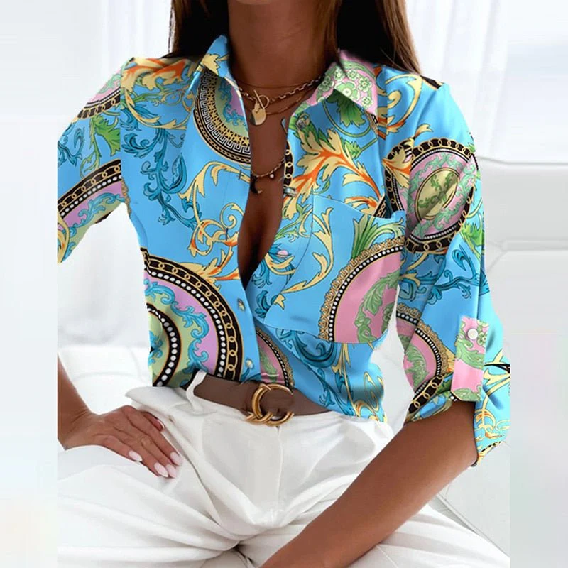 Sabrina | Zeitlose Eleganz Einzigartige Bluse mit verrücktem Kragen - Image 11