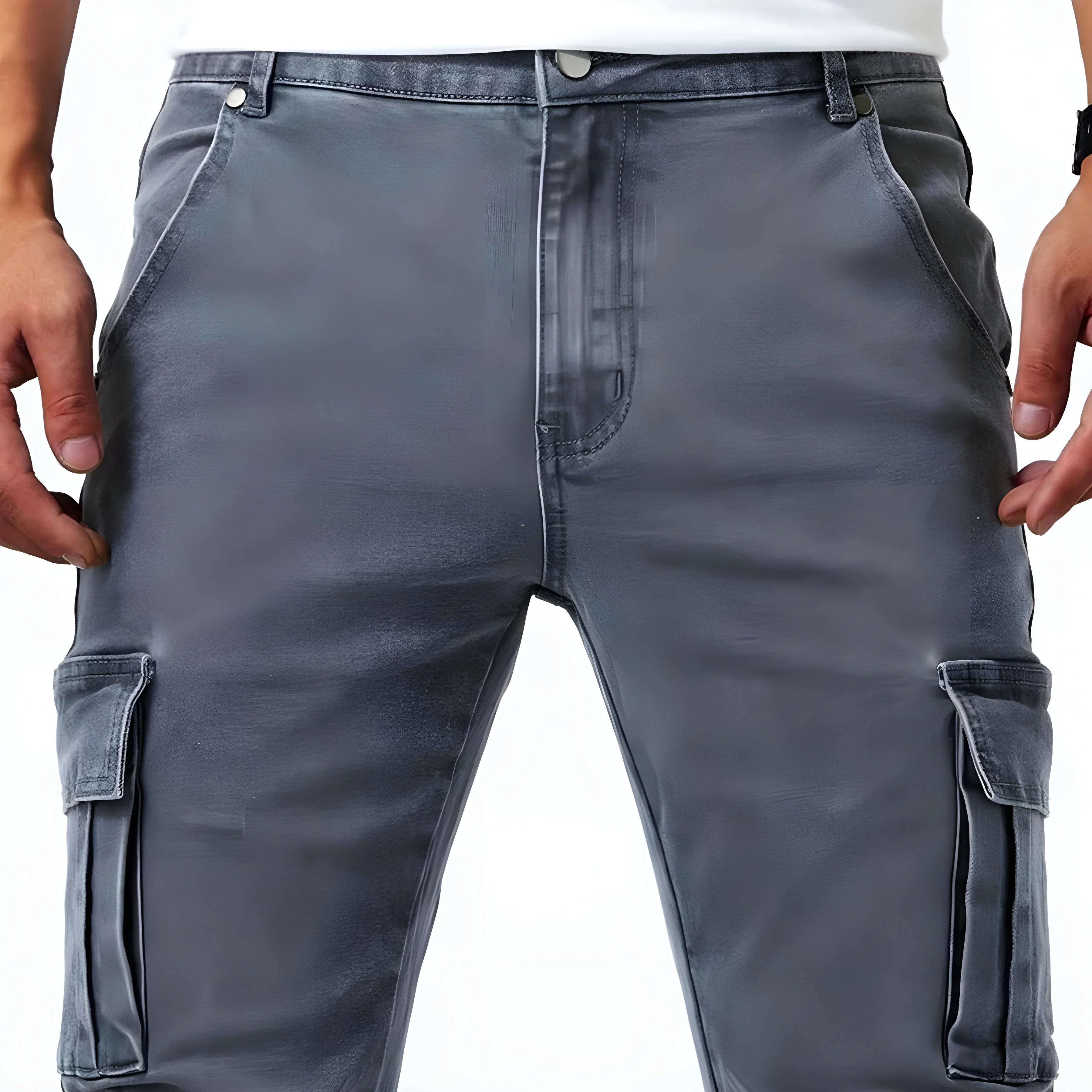 Samuel™ | Stretch Denim Cargo-Hose - Image 3