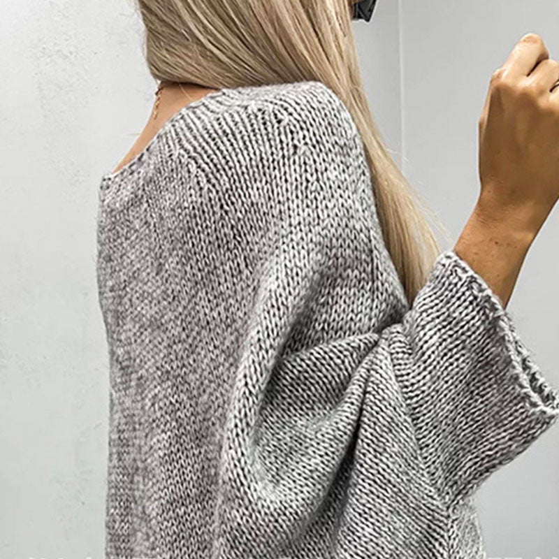 Sarah | Modischer Grobstrick pullover - Image 5