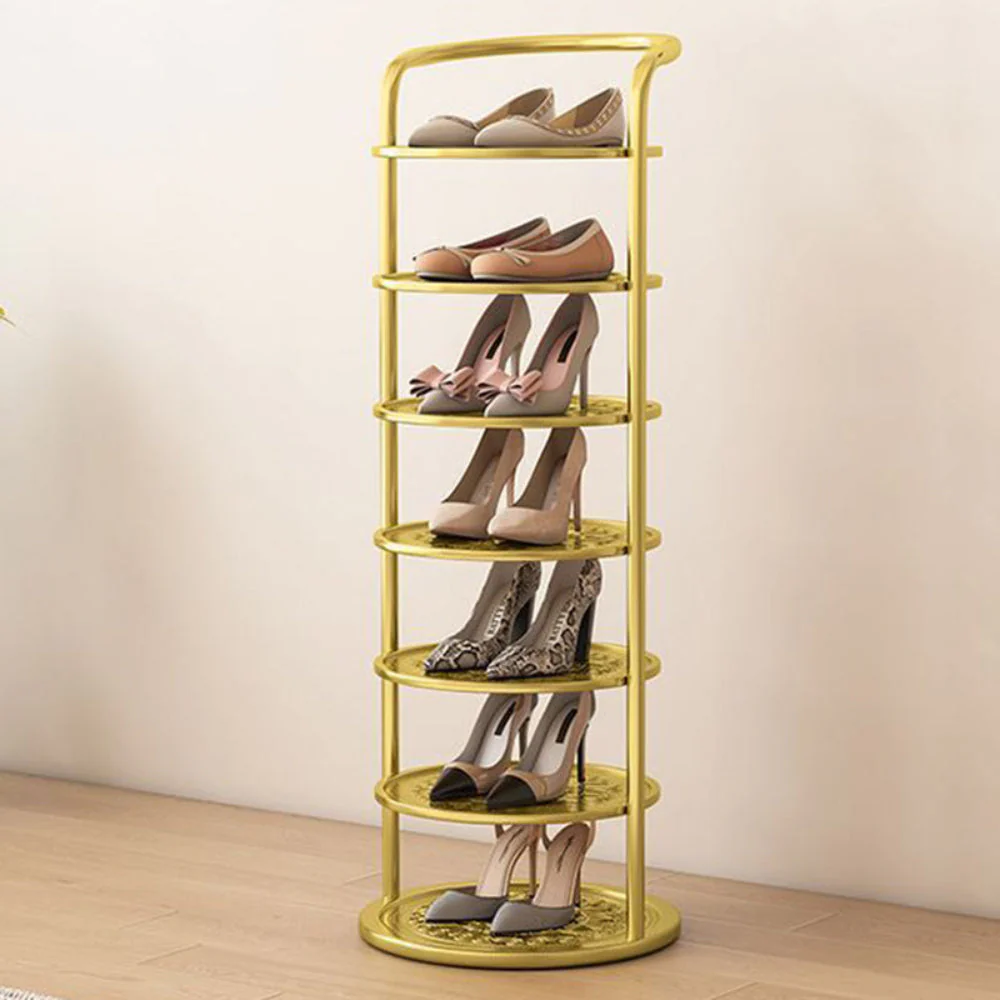Schuhregal Freistehend Metall Mehrstöckig Flur Eingangsbereich - Image 3