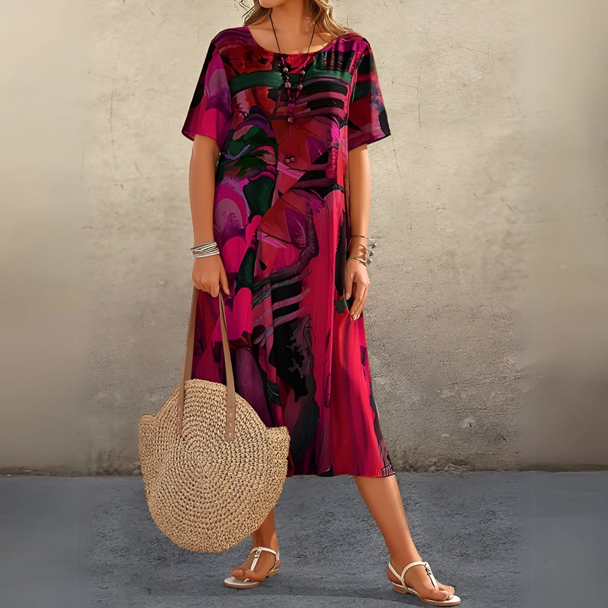 Selina | leichtes florales kleid stil - Image 3