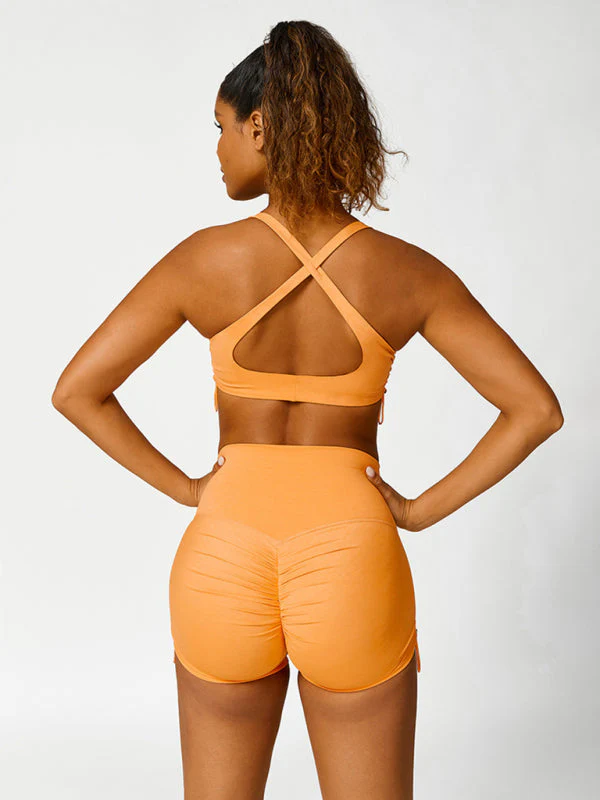Selina | Verstellbare High-Waist Sport-Shorts