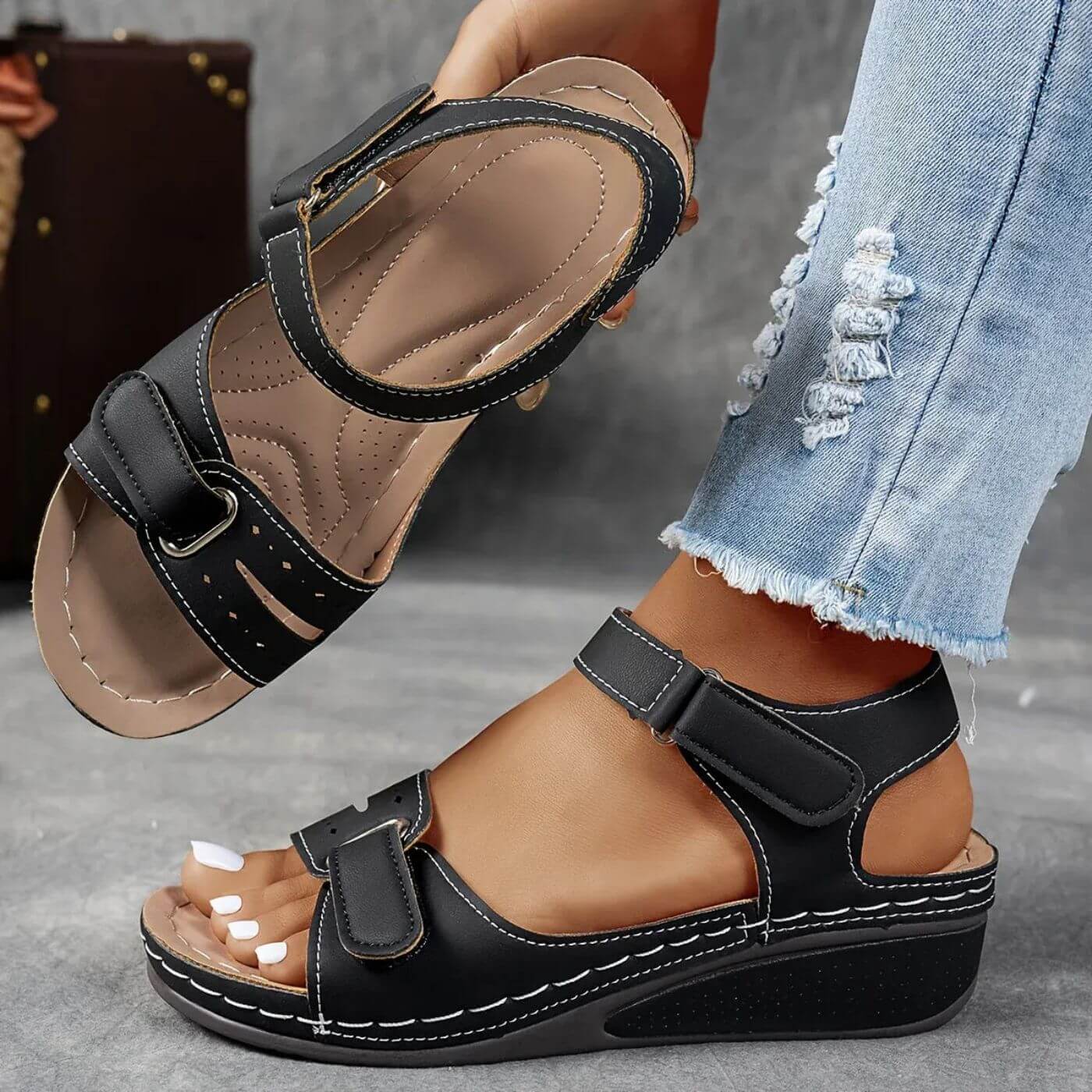 Selina | Zeitlose Sandalen Damen für stilbewusste Frauen - Image 3