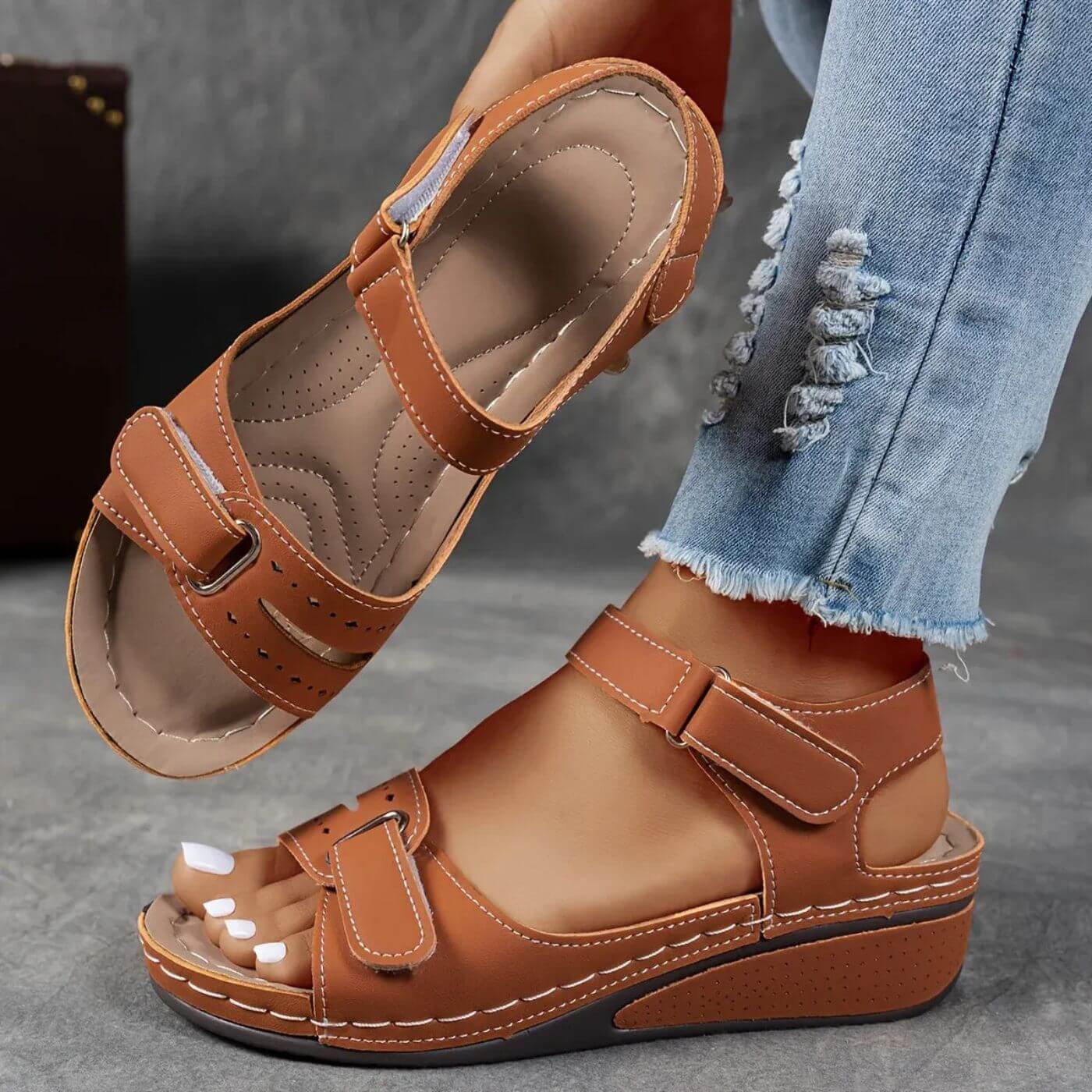 Selina | Zeitlose Sandalen Damen für stilbewusste Frauen - Image 4