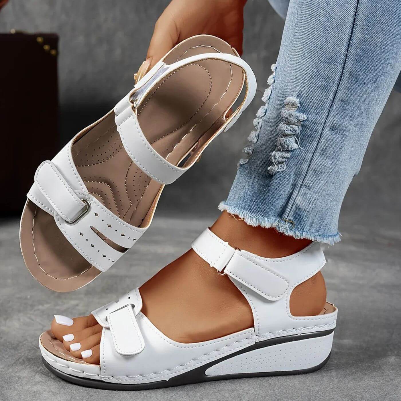 Selina | Zeitlose Sandalen Damen für stilbewusste Frauen - Image 8