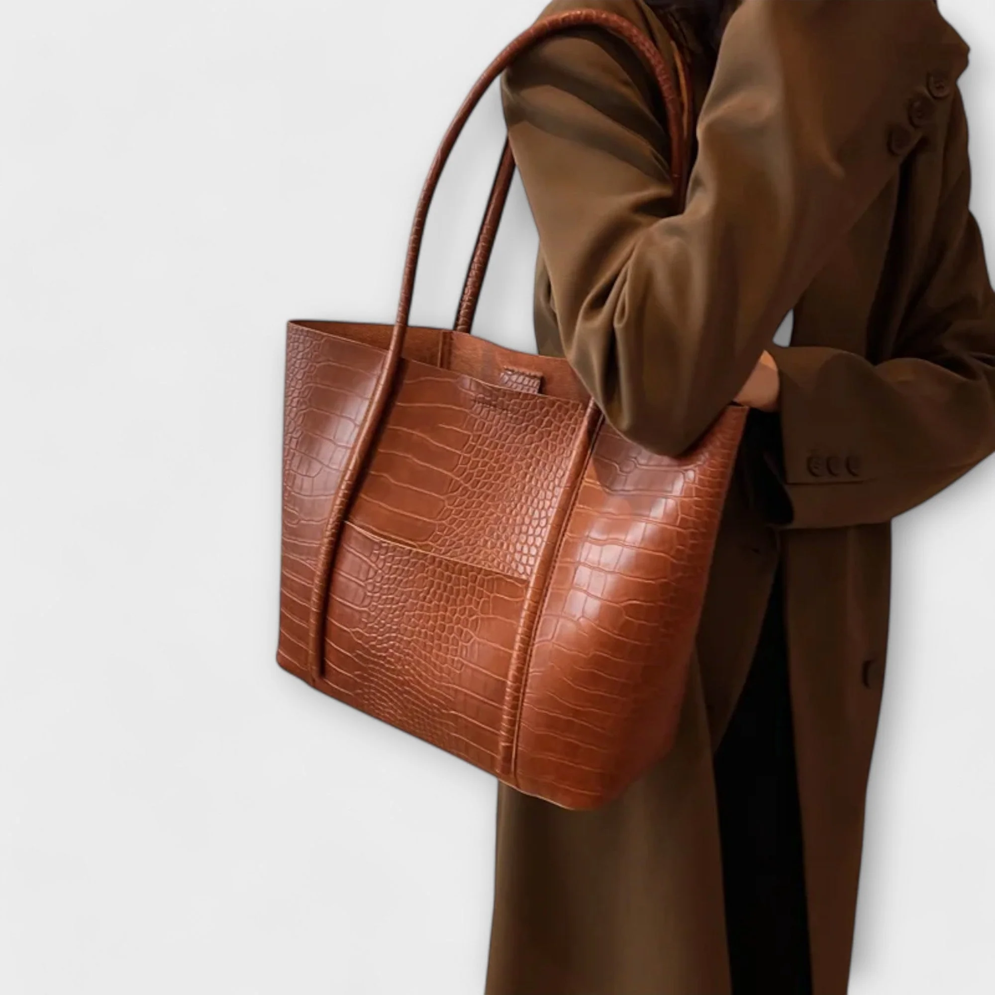 Serelina – Elegante Schultertasche mit Struktur