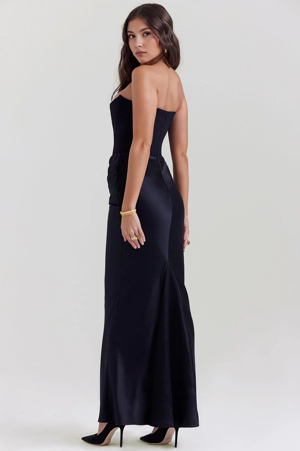 SERENE - Satinkleid - Image 5