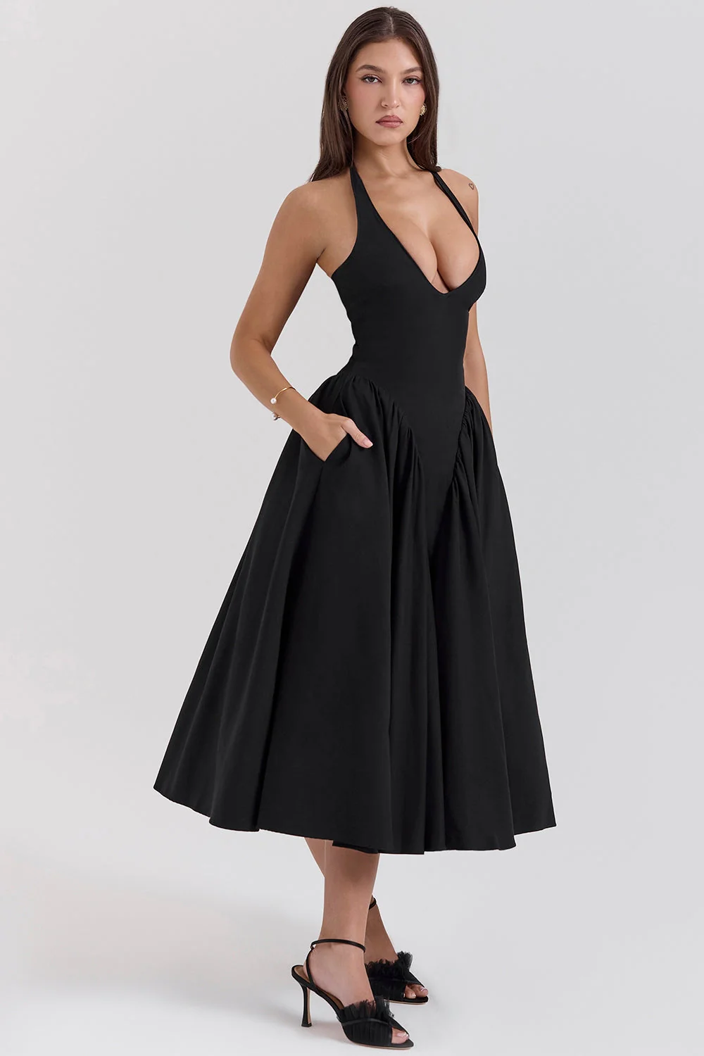 Shannah | Elegantes Midi-Kleid - Image 4