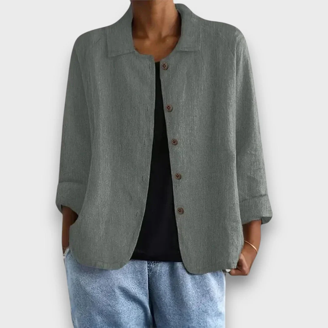 Silviane – Legere Jacke mit Knopfleiste - Image 8