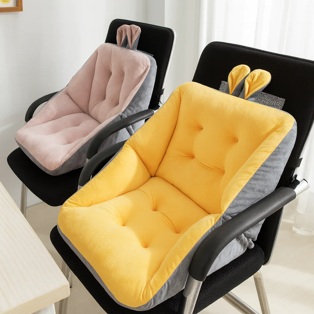 Sitzkissen Ergonomisch Rückenstütze Weiche Orthopädische Auflage - Image 3