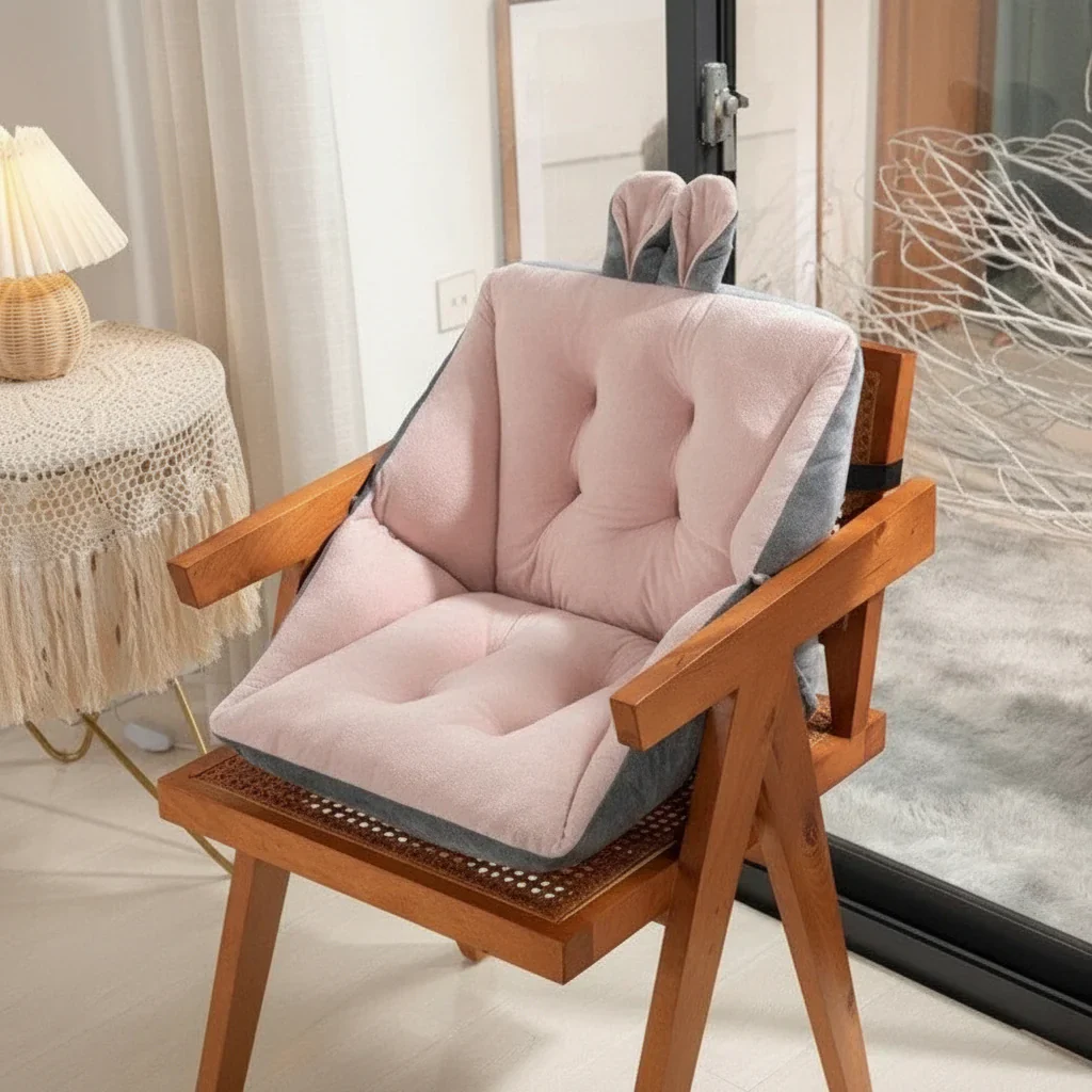 Sitzkissen Ergonomisch Rückenstütze Weiche Orthopädische Auflage - Image 7