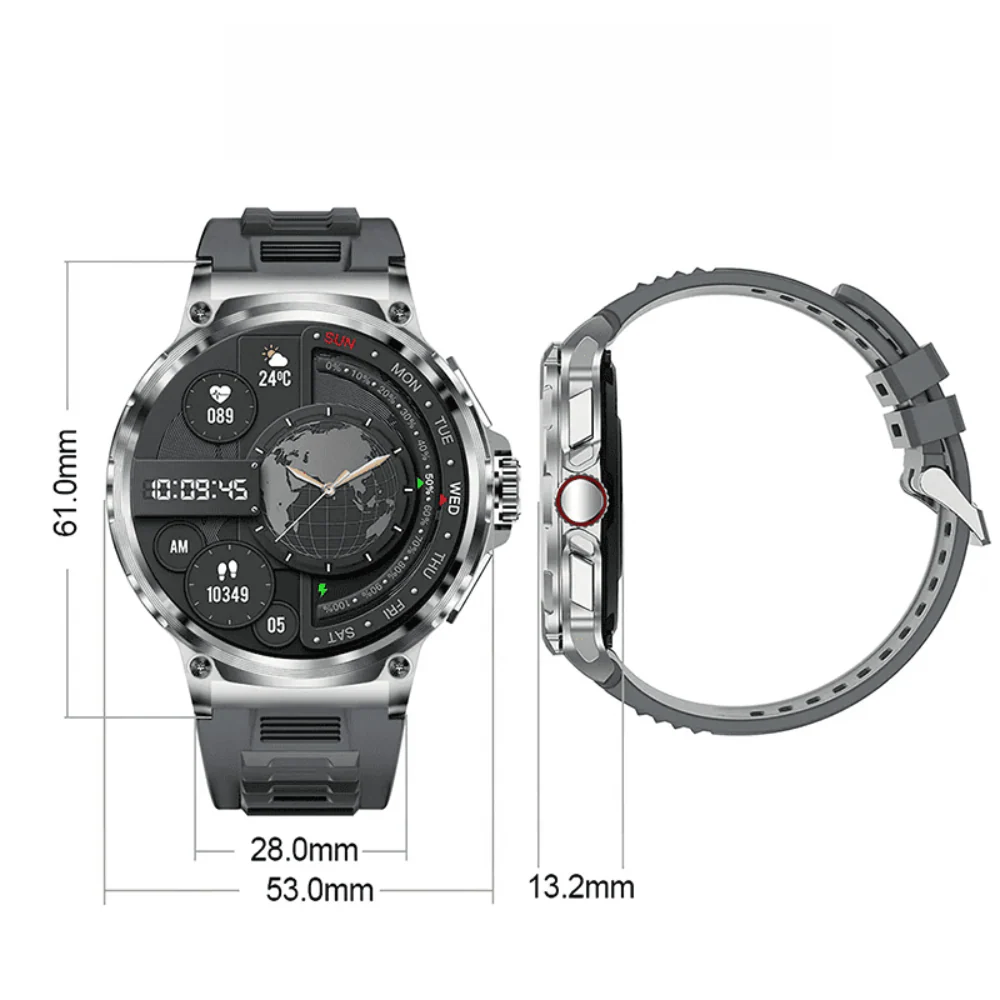 Smartwatch Robust Wasserdicht GPS Outdoor Sport - Image 5
