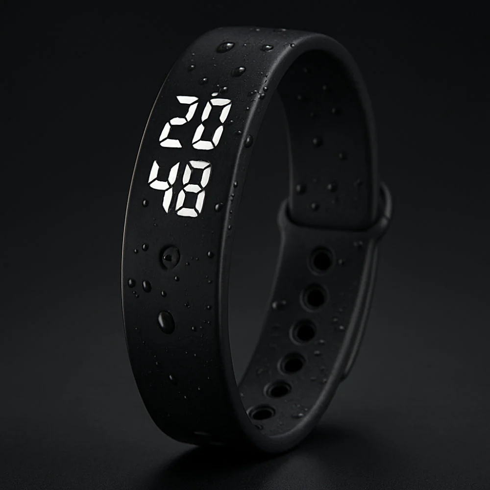 Smartwatch Wasserdicht Silikon Fitness Armbanduhr - Image 12