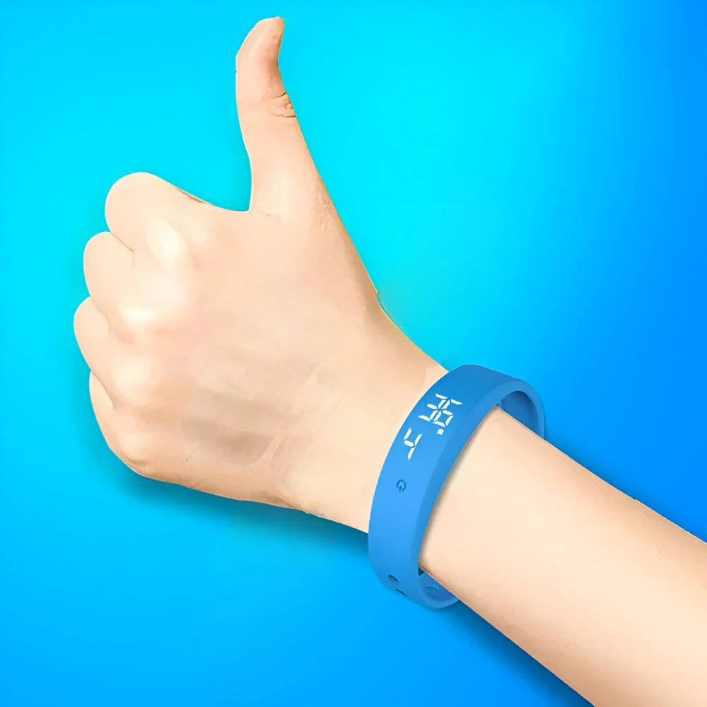 Smartwatch Wasserdicht Silikon Fitness Armbanduhr - Image 3