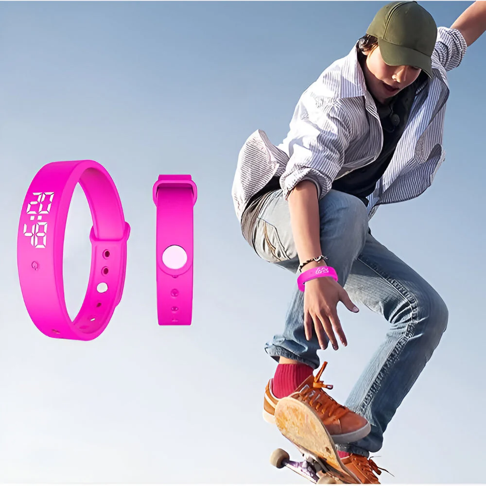 Smartwatch Wasserdicht Silikon Fitness Armbanduhr - Image 5