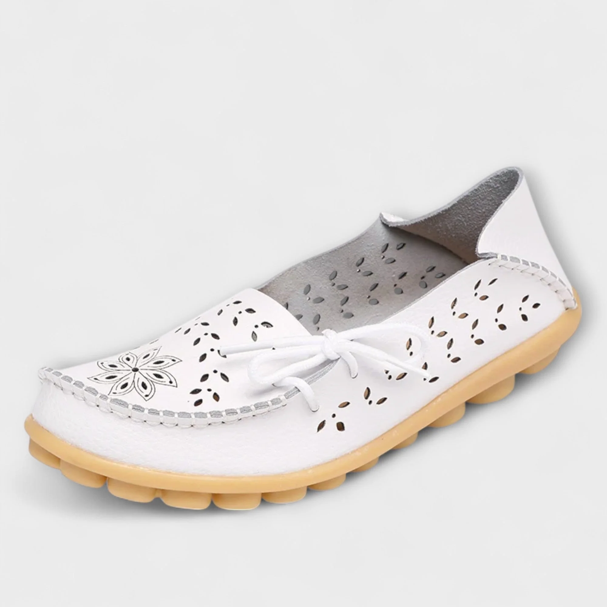 Soera – Slip-On Flats aus Echtleder