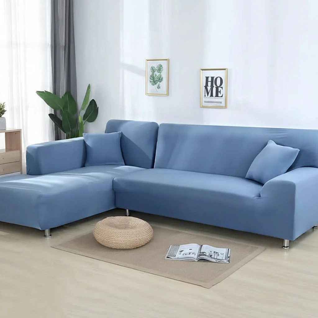 Sofabezug Stretch Elastischer Sofaüberzug Waschbar Möbelschutz - Image 11