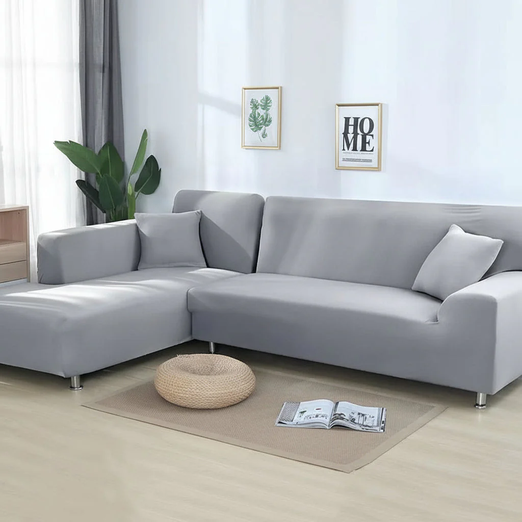 Sofabezug Stretch Elastischer Sofaüberzug Waschbar Möbelschutz - Image 16
