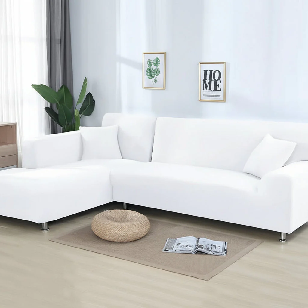 Sofabezug Stretch Elastischer Sofaüberzug Waschbar Möbelschutz - Image 17