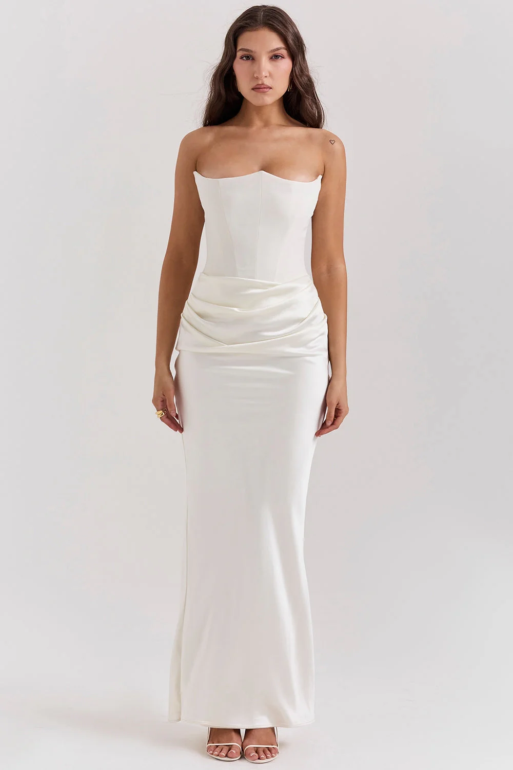 Sofía – Elegantes trägerloses Damen Maxikleid - Image 11