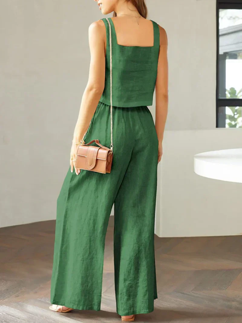 Sofia | Komfortables Damen Set aus Top und Hose - Image 6
