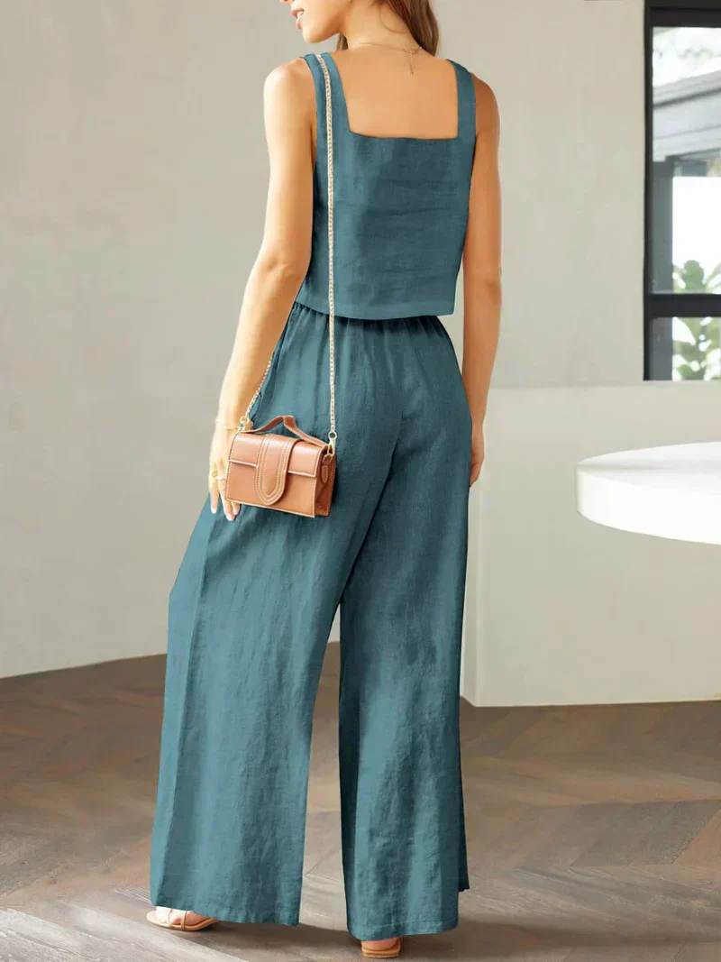Sofia | Komfortables Damen Set aus Top und Hose - Image 8