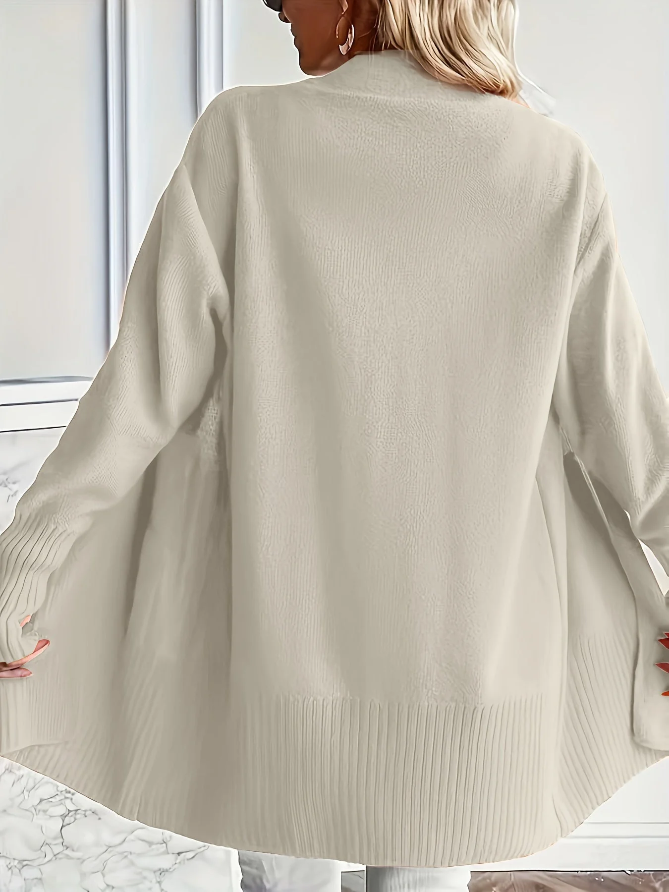 Sofia | Kuscheliger Cardigan mit offenem Schnitt - Image 13