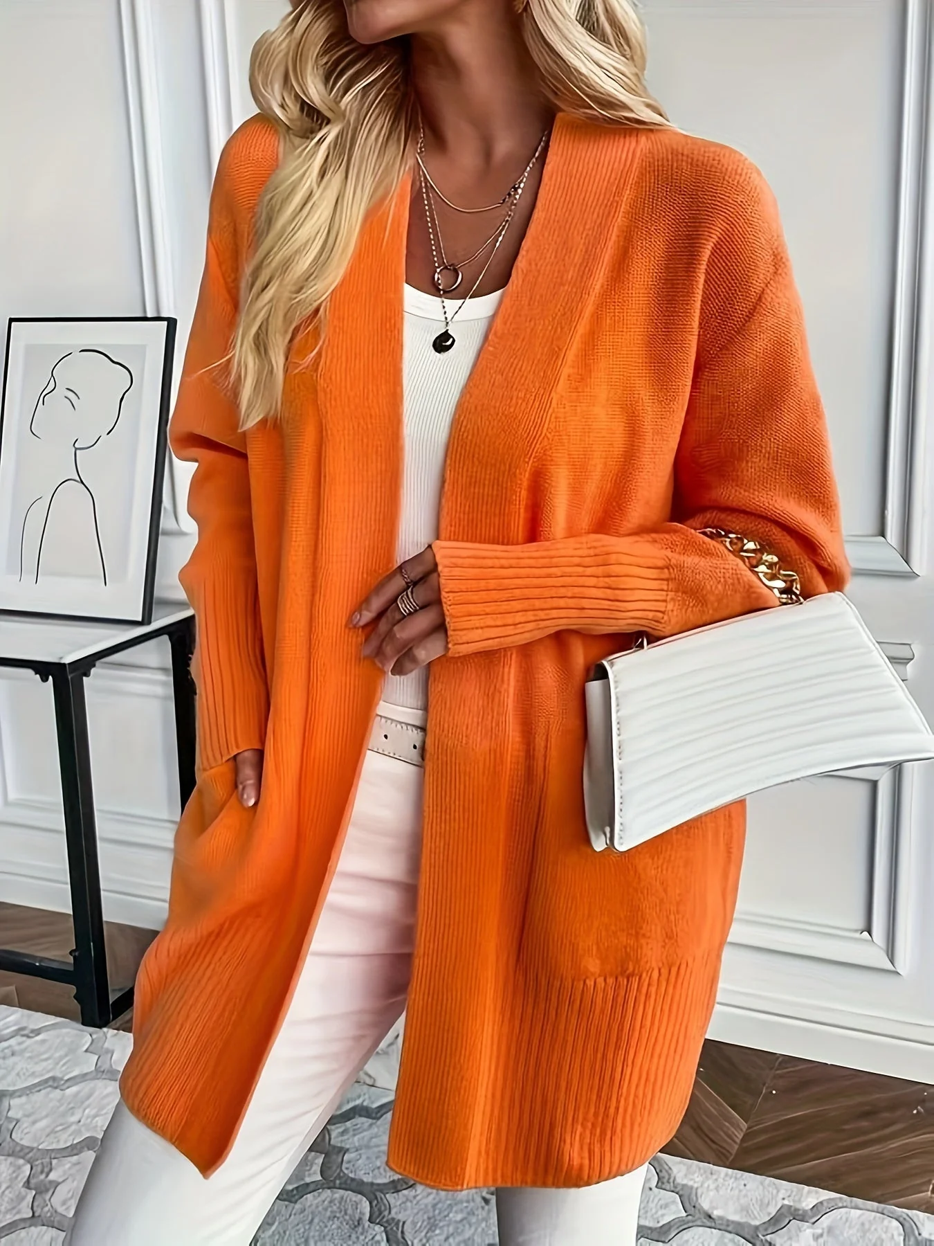 Sofia | Kuscheliger Cardigan mit offenem Schnitt - Image 18