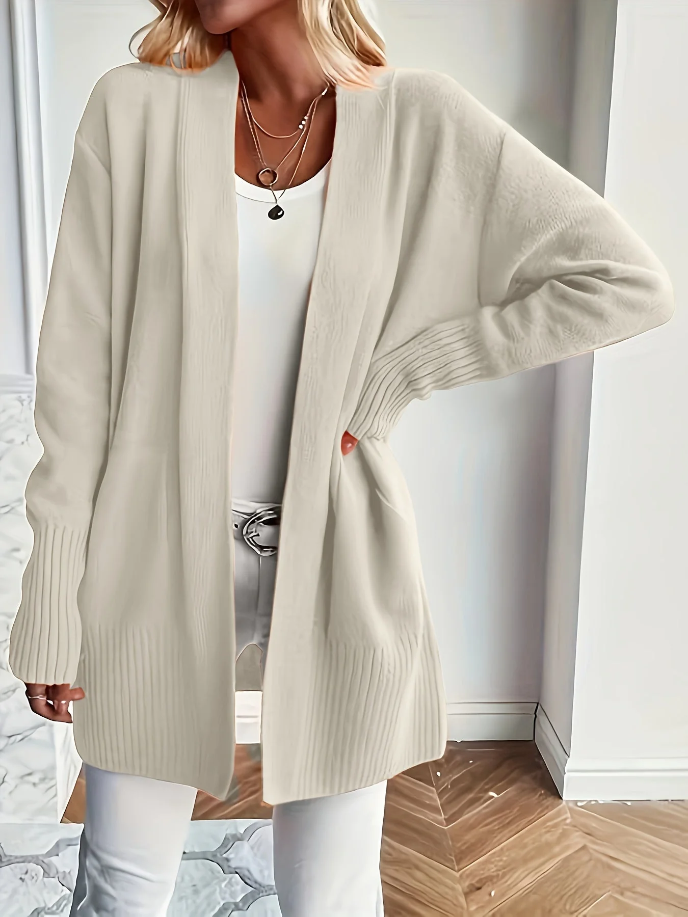 Sofia | Kuscheliger Cardigan mit offenem Schnitt - Image 23