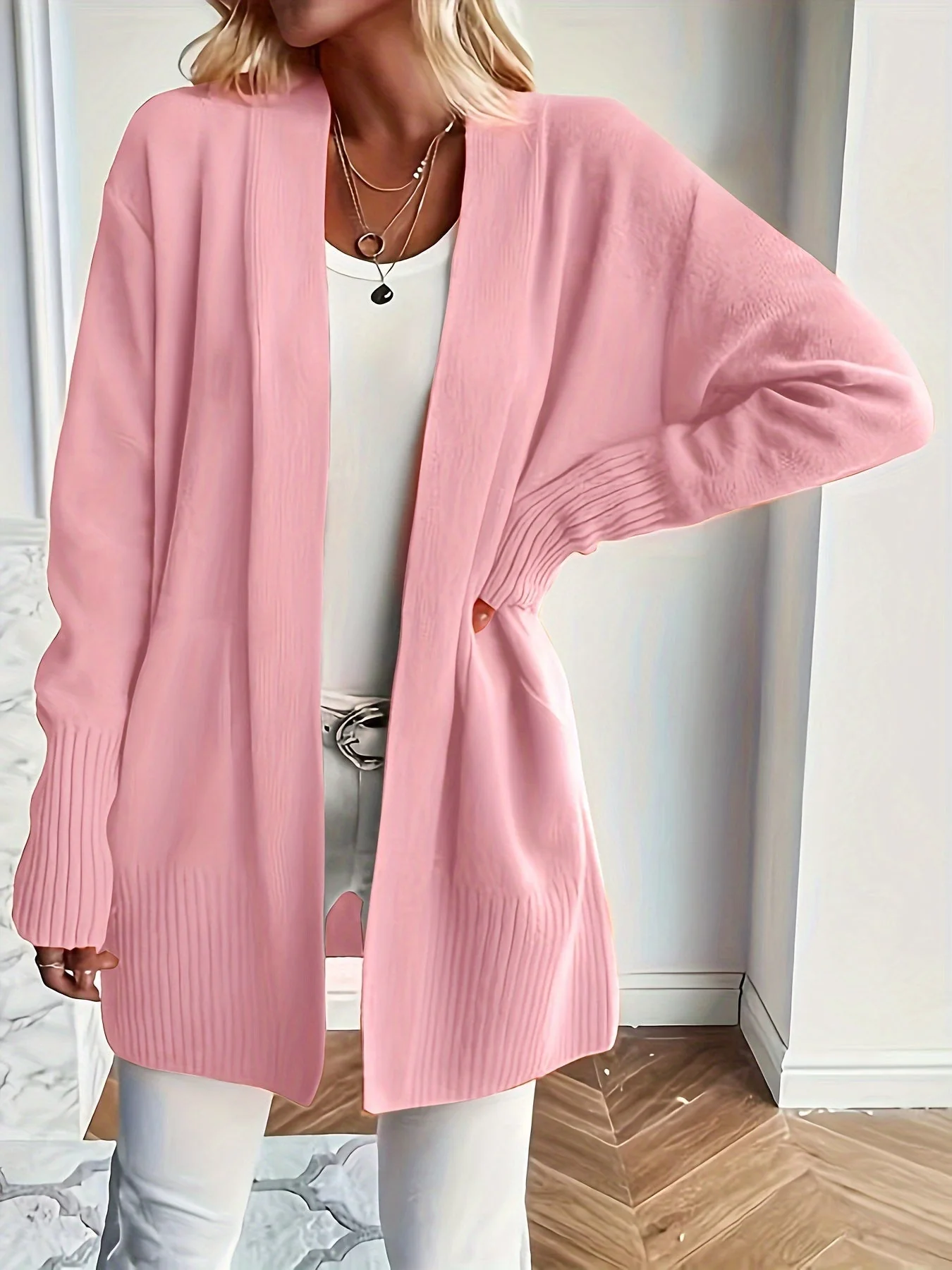 Sofia | Kuscheliger Cardigan mit offenem Schnitt - Image 25