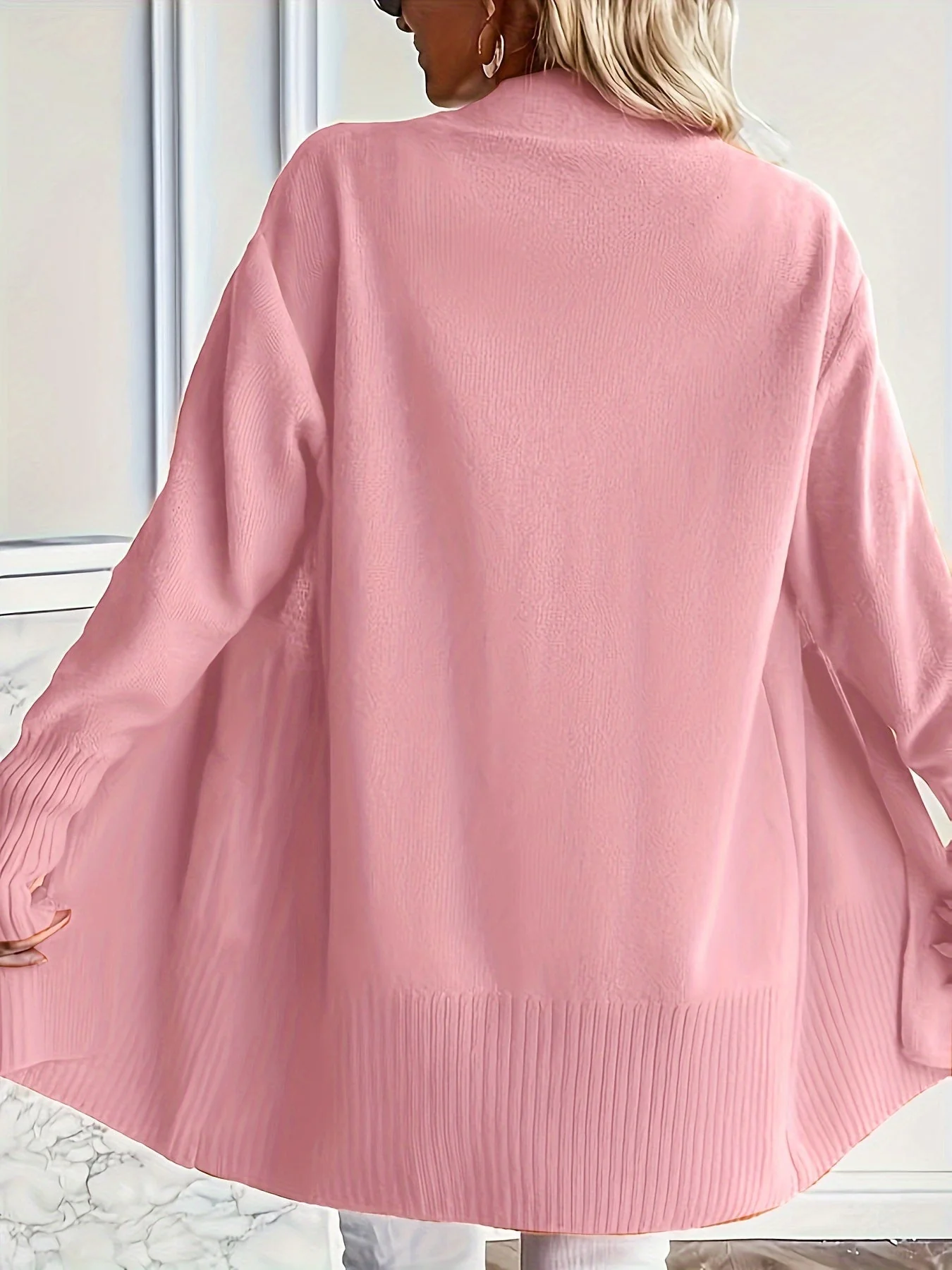 Sofia | Kuscheliger Cardigan mit offenem Schnitt - Image 7
