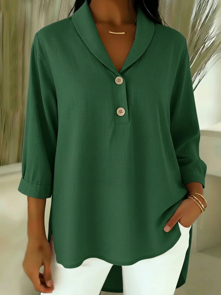 Sofie | Modische Bluse Damen V-Ausschnitt hochwertig - Image 7