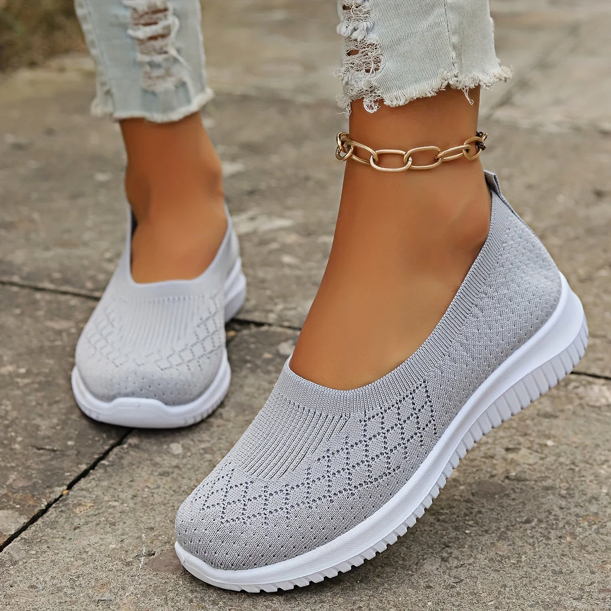 Sofie | Rutschfeste, Atmungsaktive Slipper