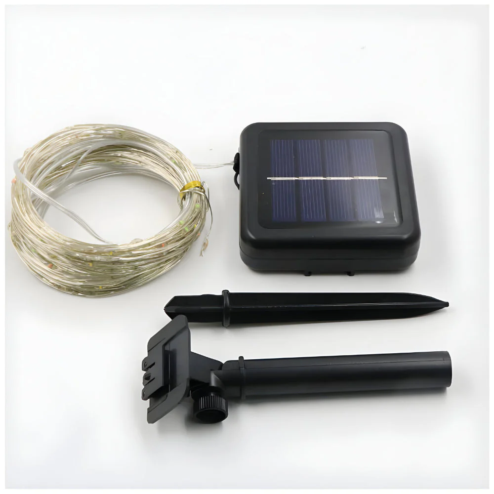 Solar LED Außen Lichterkette Wasserdicht - Image 2