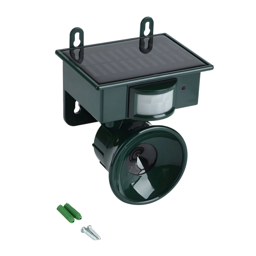 Solar Ultraschall Vogelabwehr Bewegungsmelder Außen - Image 3