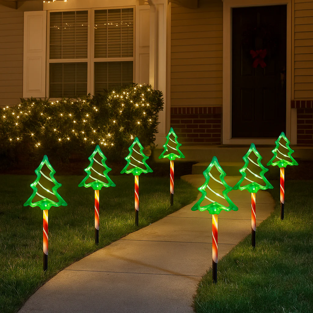 Solar Weihnachtsbeleuchtung Außen LED Licht Deko Gartenfigur - Image 10