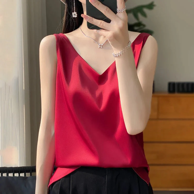 Sophia | Elegante Satinbluse - Image 2