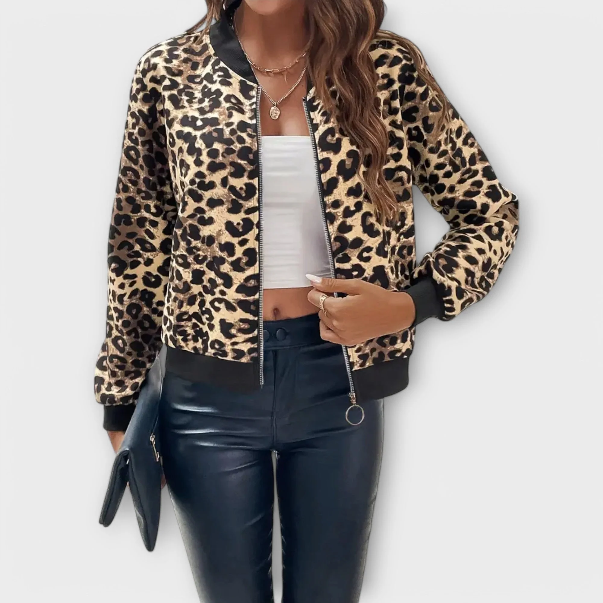 Sophie | Auffällige Damen Jacke im Leopardenstil - Image 7