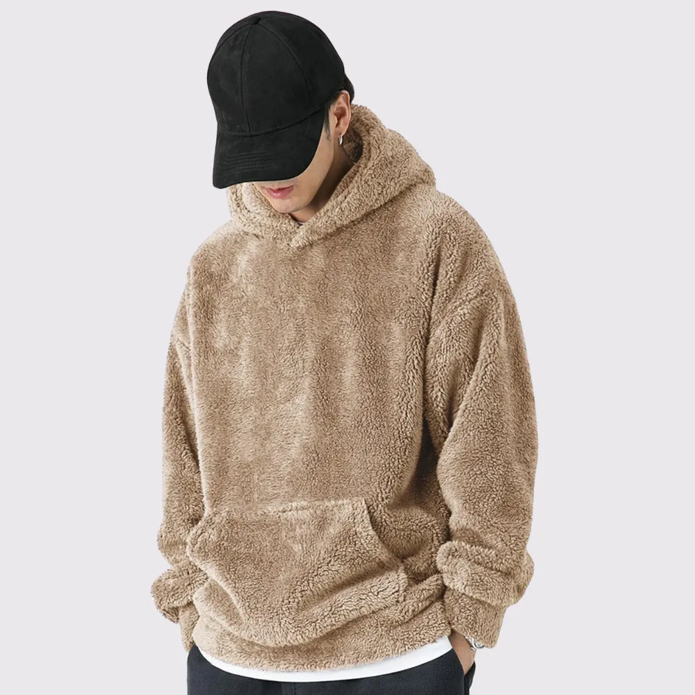 Sophie | Damen Hoodie weich & flauschig modern getragen - Image 2