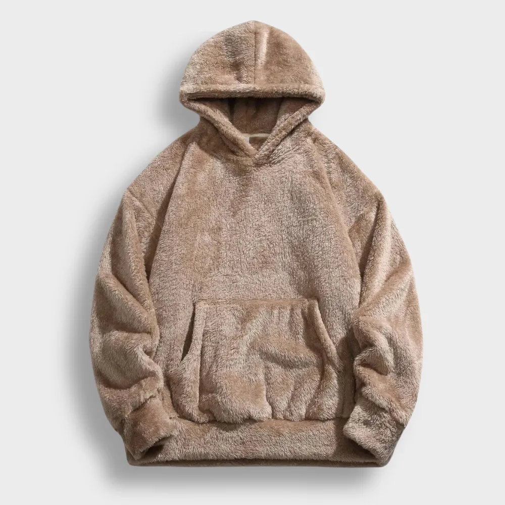 Sophie | Damen Hoodie weich & flauschig modern getragen - Image 6