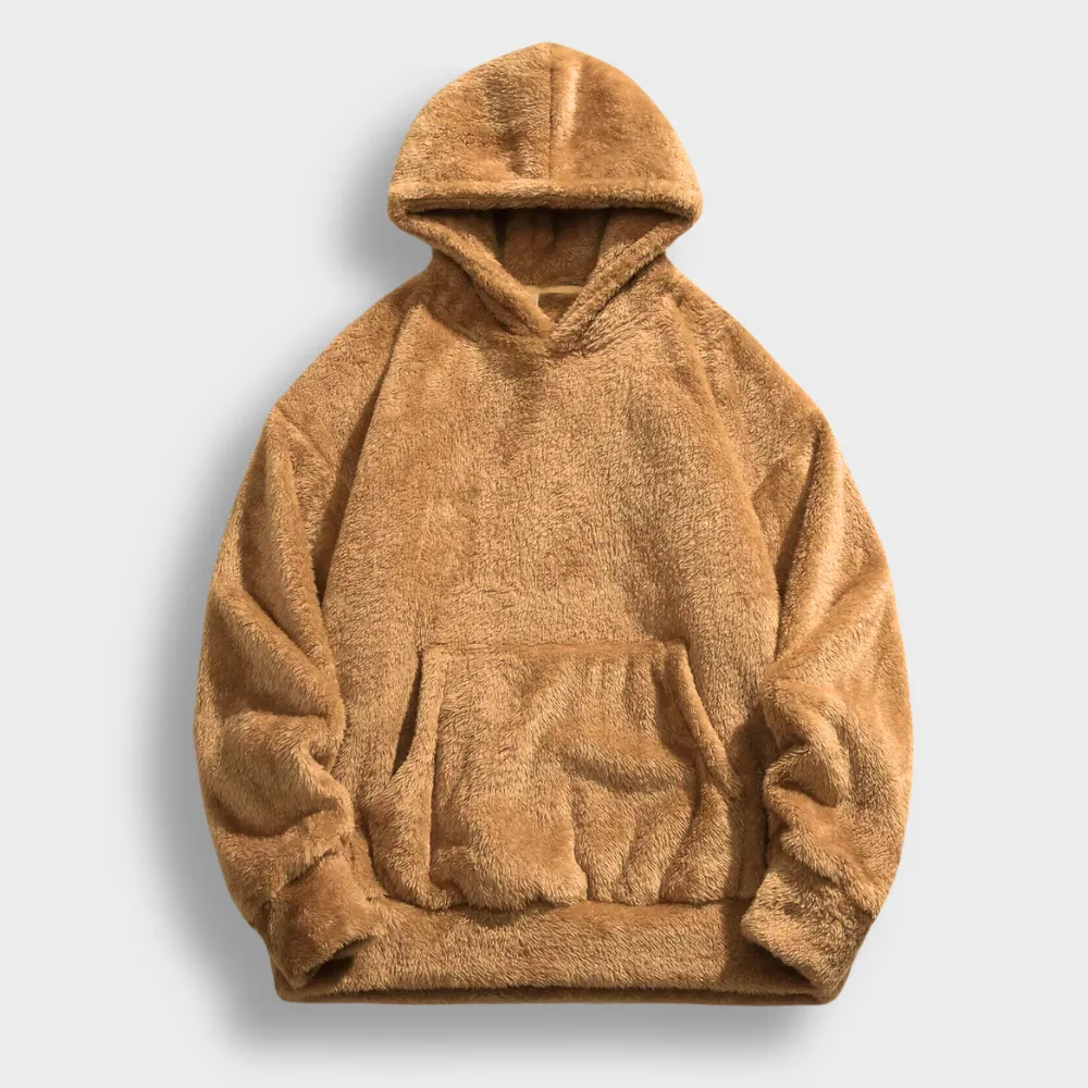 Sophie | Damen Hoodie weich & flauschig modern getragen - Image 9