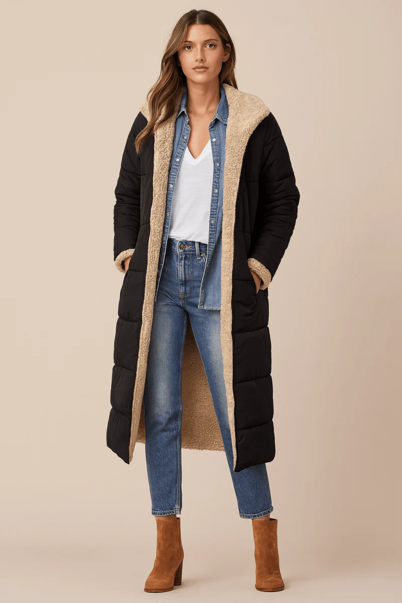Sophie | Damen Mantel weich luxuriös & wendbar - Image 10