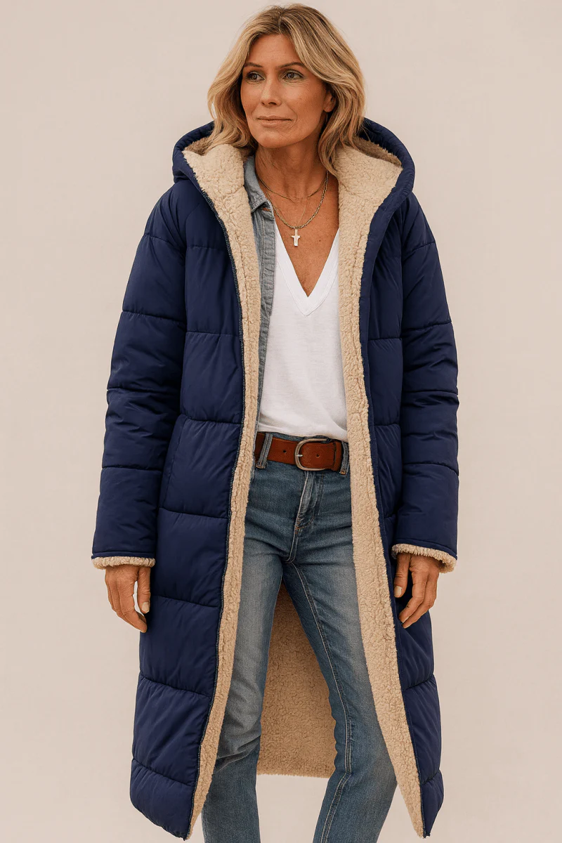 Sophie | Damen Mantel weich luxuriös & wendbar - Image 11