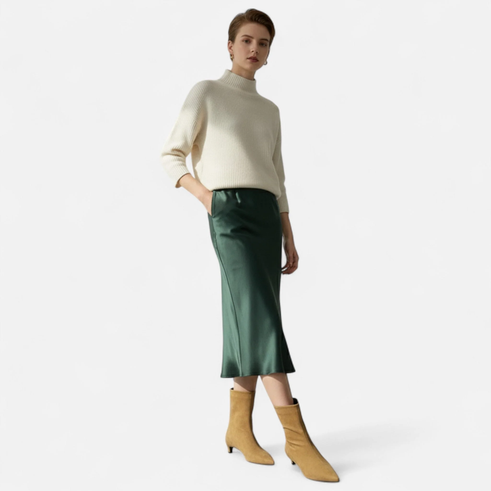 Sophie | Damen Stiefeletten Vintage niedriger Absatz - Image 3
