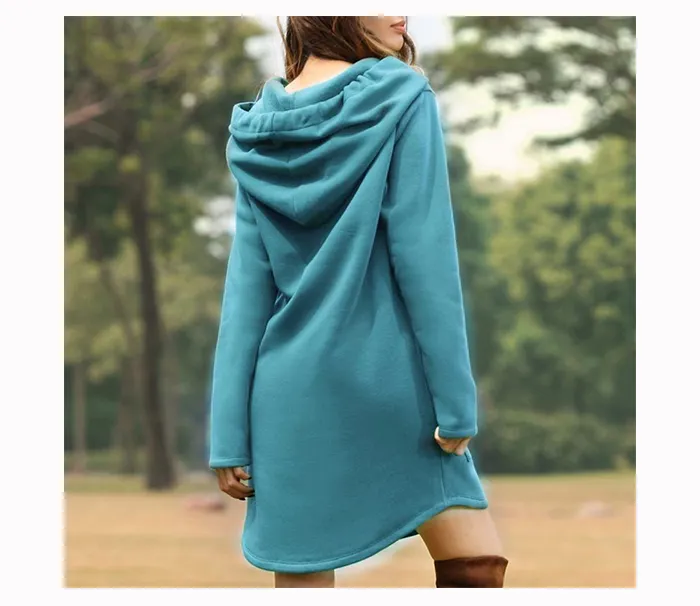 Sophie | Elegantes Hoodie-Kleid Damen casual & bequem - Image 2