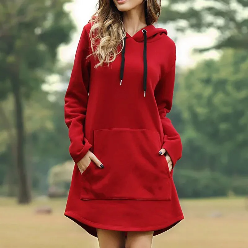 Sophie | Elegantes Hoodie-Kleid Damen casual & bequem - Image 7