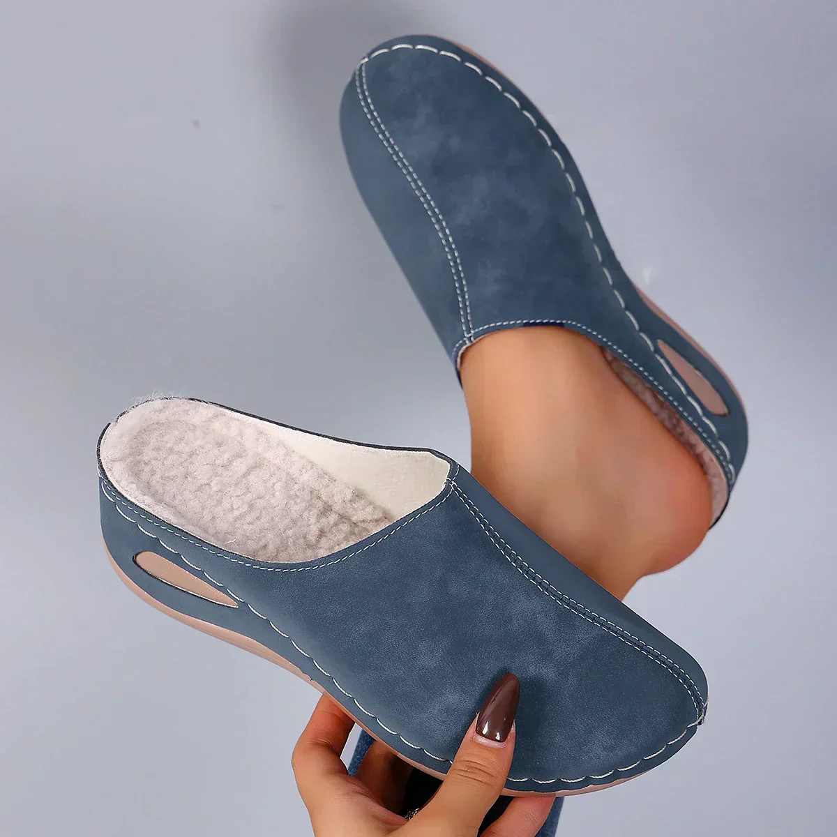 Sophie | Komfortable Damen Hausschuhe aus weichem Fleece - Image 4