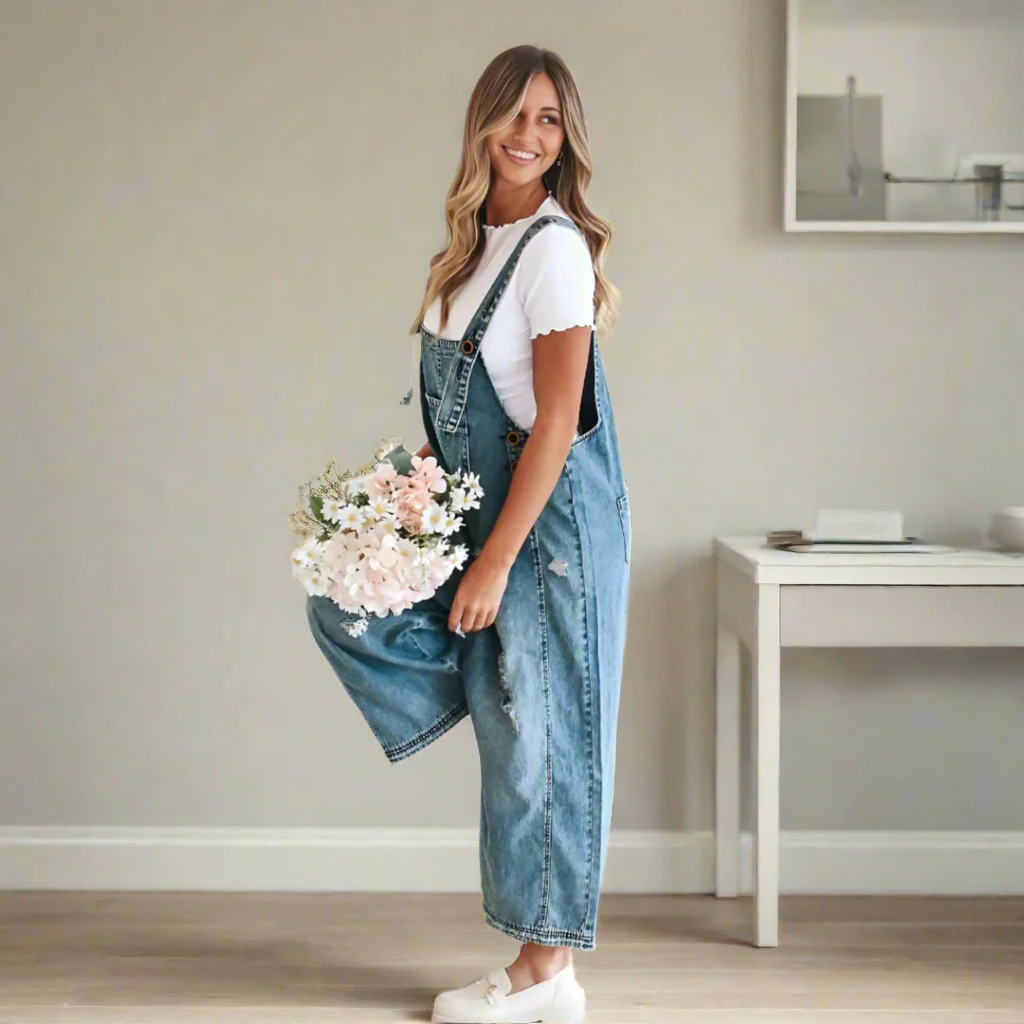 Sophie | Vintage Jumpsuit Damen verstellbar modern